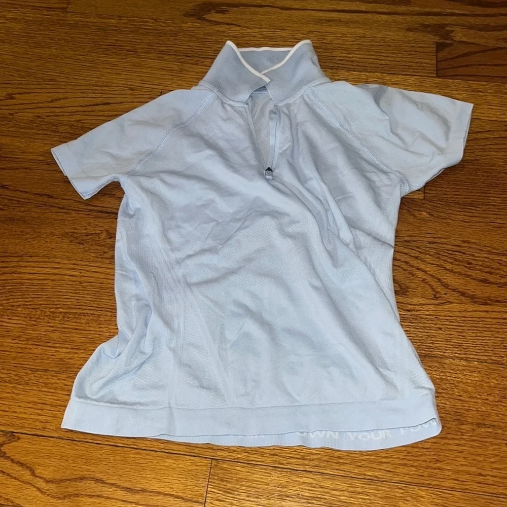 Girl’s Athleta Blue Shirt